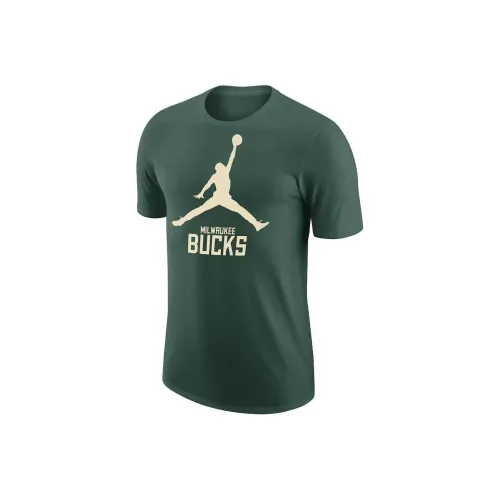 NBA Milwaukee Bucks Jordan Statement Essentia T-Shirt Men's Green