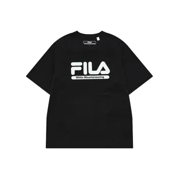 FILA x White Mountaineering T-Shirt Men's Pitch Black