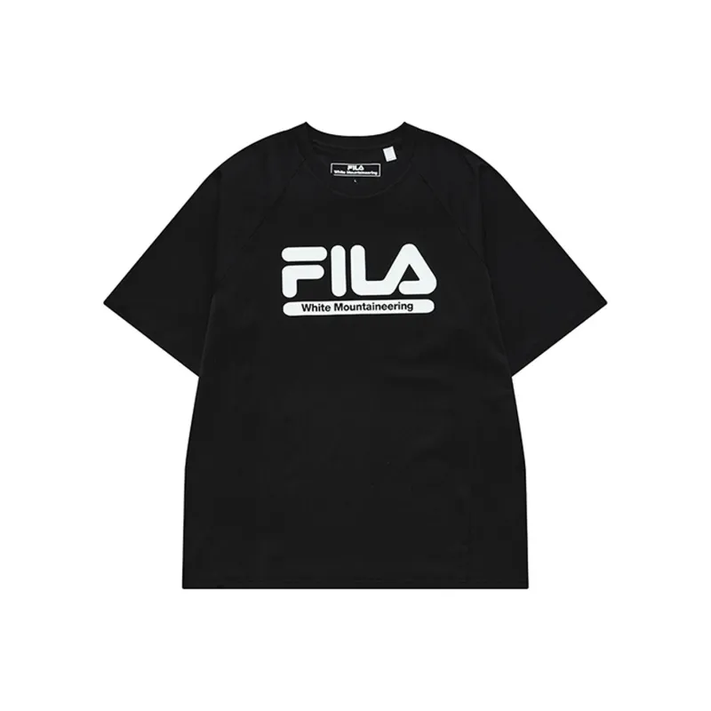 FILA x White Mountaineering T-Shirt Men's Pitch Black-0