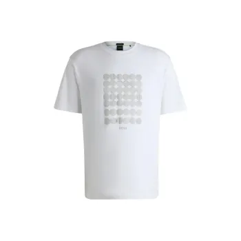 HUGO BOSS Geometric print T shirt