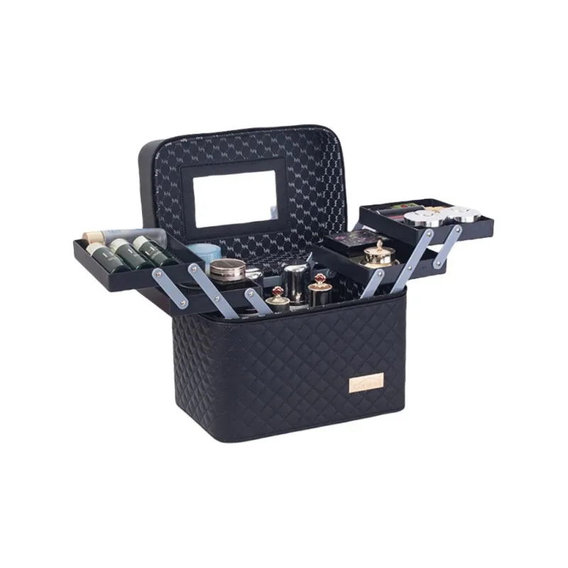 Gentle Welcome Beauty Storage Boxes Black-0