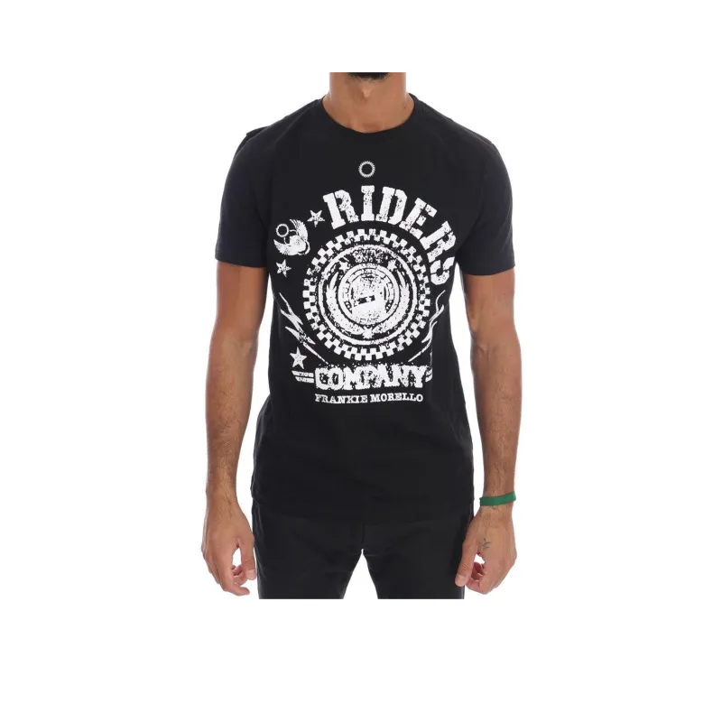Frankie Morello T-Shirt Men's Black-0