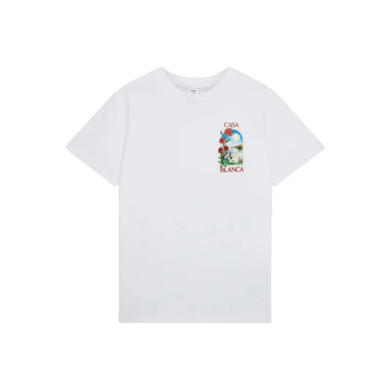 CASABLANCA La Days Printed T Shirt-0