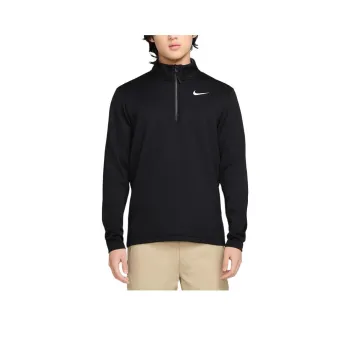 Nike VictoryDri Fit Therma Fle T Shirt Men's Black/Black/White