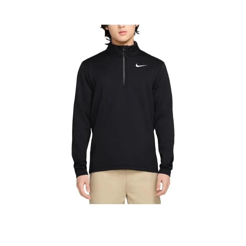 Nike VictoryDri Fit Therma Fle T Shirt Men's Black/Black/White-0