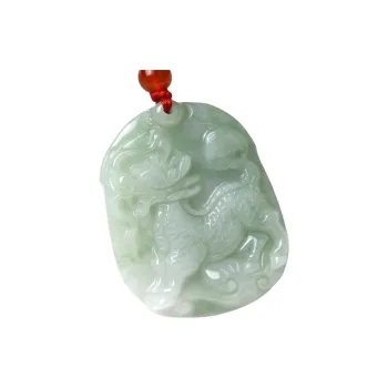 Jade Key Glutinous Jade Pendants Unisex