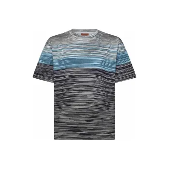 MISSONI Short Sleeved Striped T Shirt