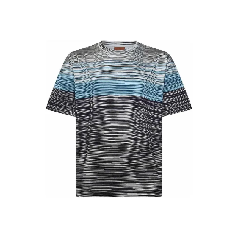 MISSONI Short Sleeved Striped T Shirt-0