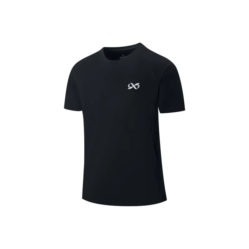 XTEP T Shirts Men Jet Black-0