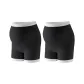 [2 Pack]Black+Black