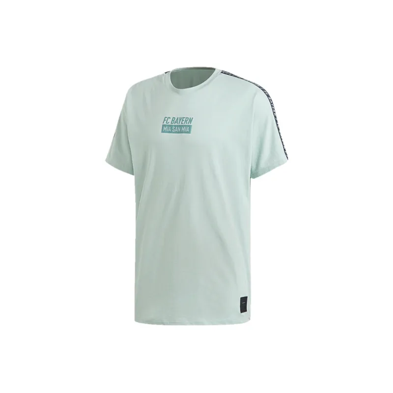 Adidas Bayern Munich T-Shirt Unisex Light Cyan-0