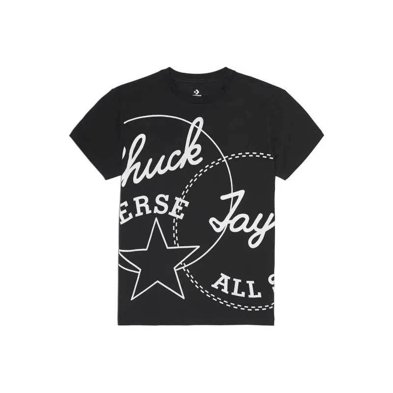 Converse Chuck Patch T Shirt Unisex Black-0