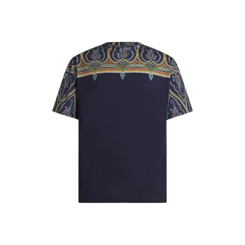 ETRO Paisley Printed Crewneck T Shirt