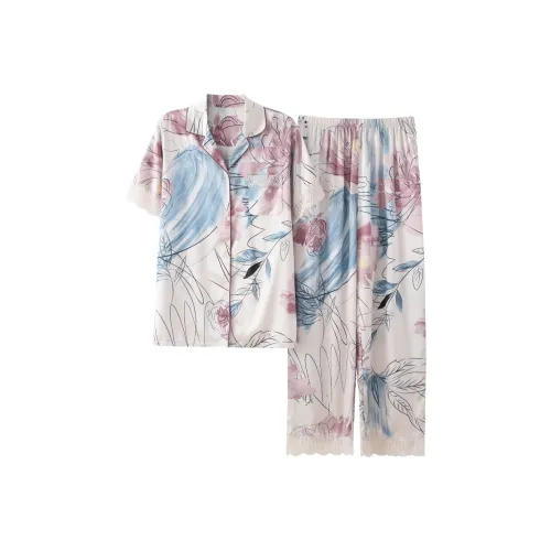 Pretty Lady Pajama Set Women's Image Color