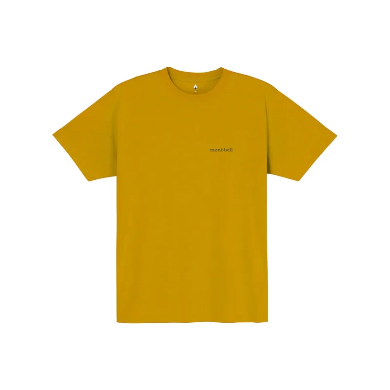 MONTBELL Sports & Outdoors Casual Men's Quick Dry Breathable Short Sleeved T Shirts-21