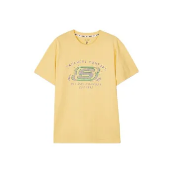 Skechers T Shirt Unisex Turmeric
