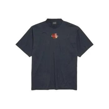 Balenciaga Back T Shirt Men's Black