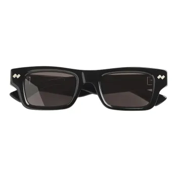 Bottega Veneta Polyamide Acetate Recycled Acetate Square Sunglasses Women's Black