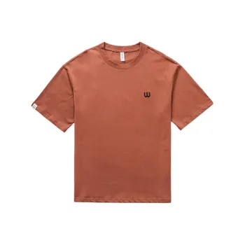 WOOD SOON 100% Cotton Breathable Trendy Versatile Base Layer Men's