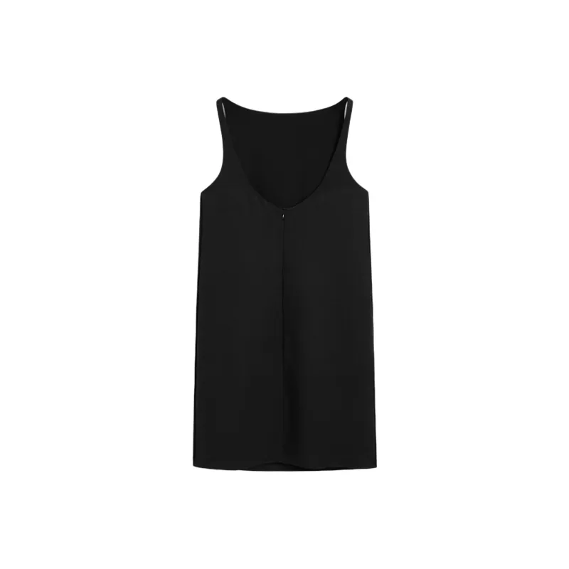Massimo Dutti Sleeveless Dress Women's Black-1