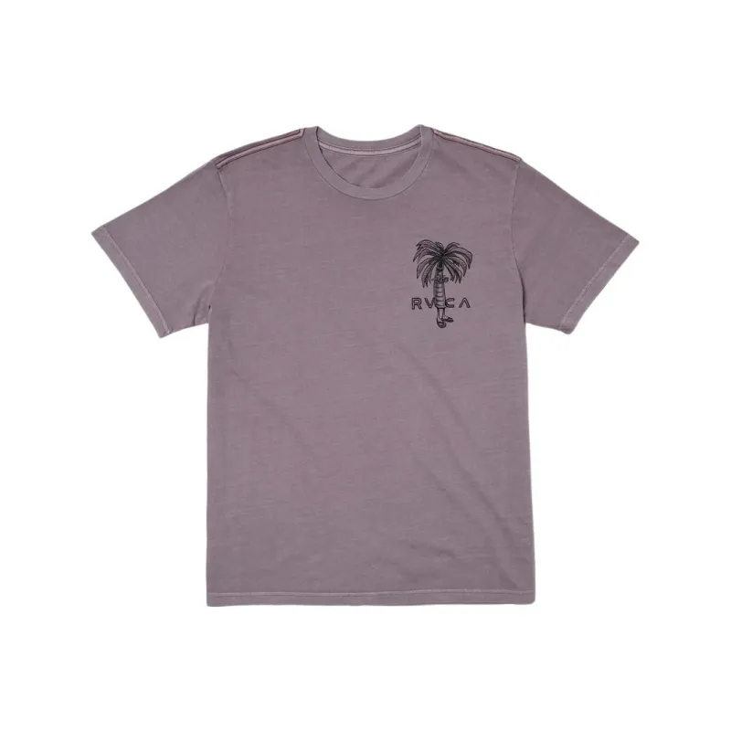 RVCA FW24 T-Shirt Men's Gray Purple-0