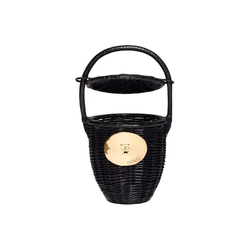 Patou Wicker Bucket Bag-2