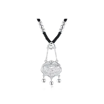 SHENGYALUO S999 Fine Silver Necklaces Women's
