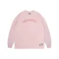 Pink Handwritten Basic Curved Letter Long-Sleeved