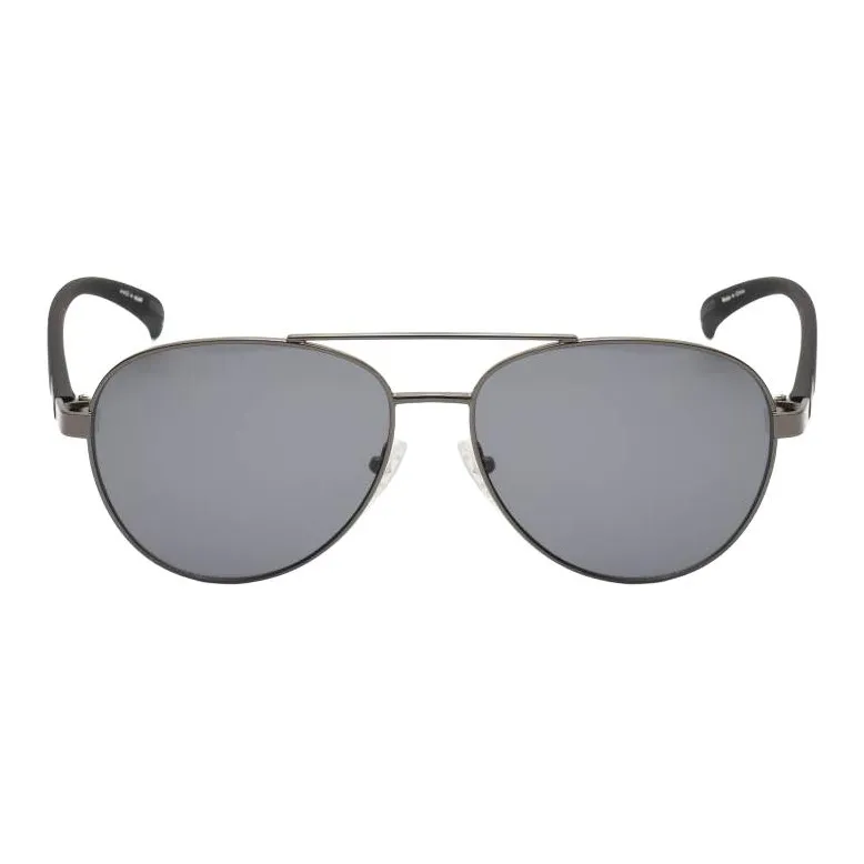 KENNETH COLE Metal Aviator Sunglasses Men's Black-1