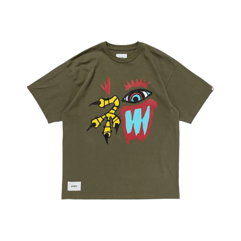 WTAPS Obj 04 Cotton T shirt-1