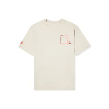 Kappa T Shirt Unisex Malt Beige Brown