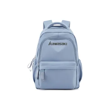 Kawasaki Fabric Backpack Unisex Royal Blue/Black/Light Purple