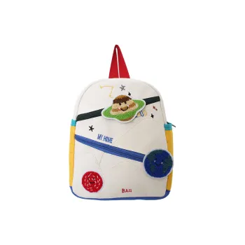 Travel Nylon Backpack Regular Unisex White