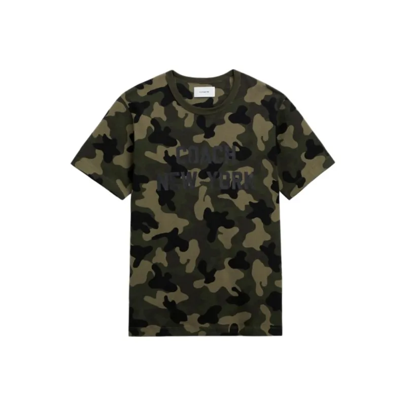 COACH T-Shirts Men Green-0