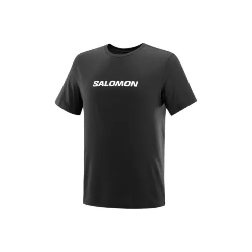 SALOMON T Shirt Men's Pitch Black