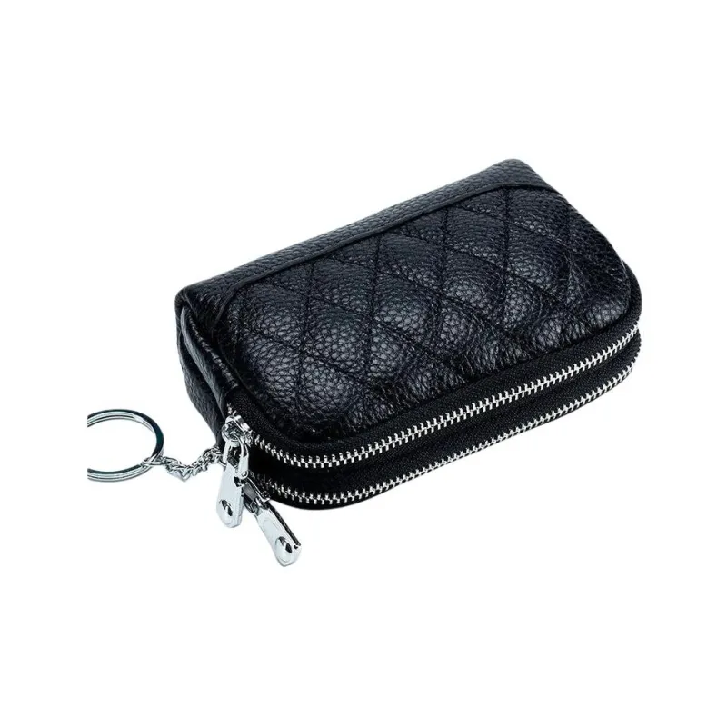 Tong Tong Rabbit Top Grain Cow Leather Coin Purse Women's Multicolor-2