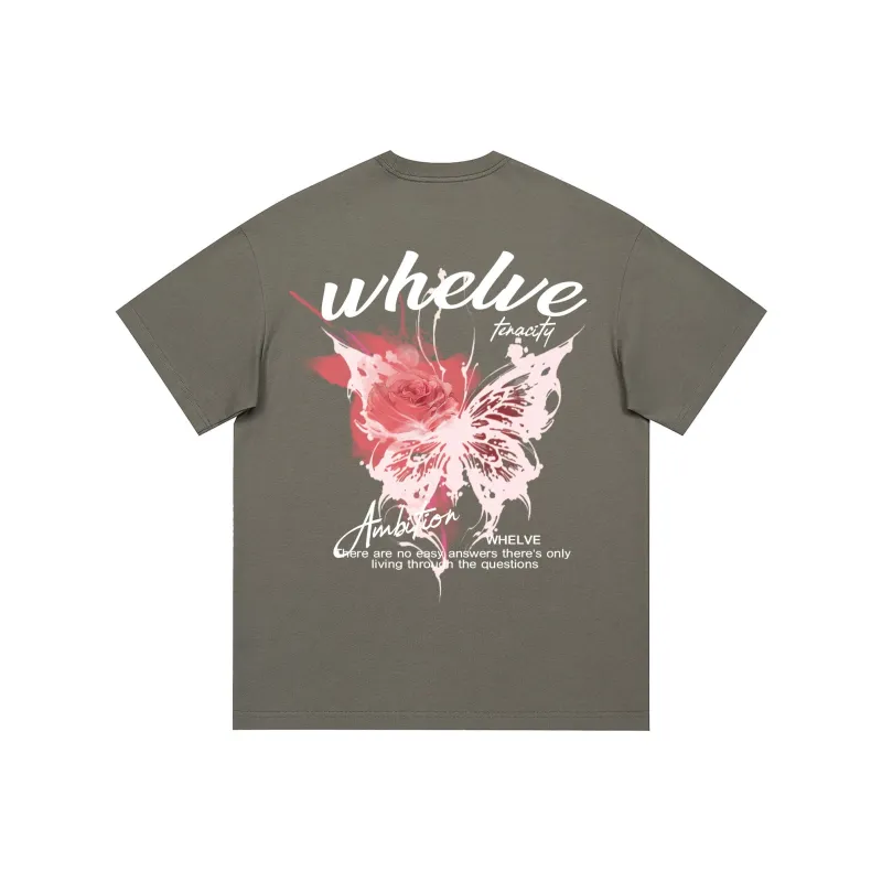 WHELVE Short Sleeved T Shirts Unisex-8