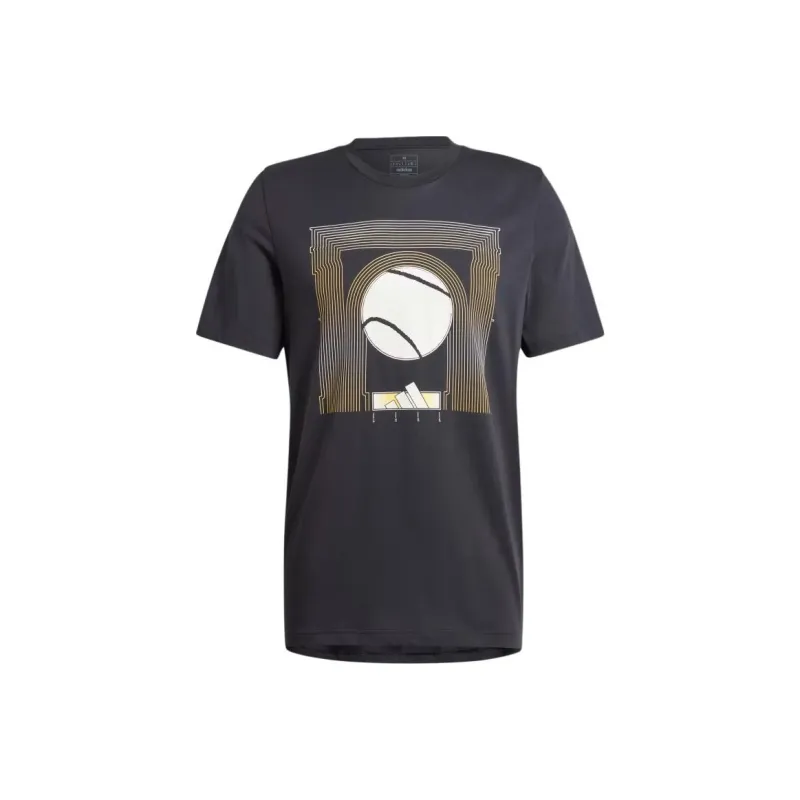 Adidas Aeroready Tennis Arc De Ball Graphic Tee-0