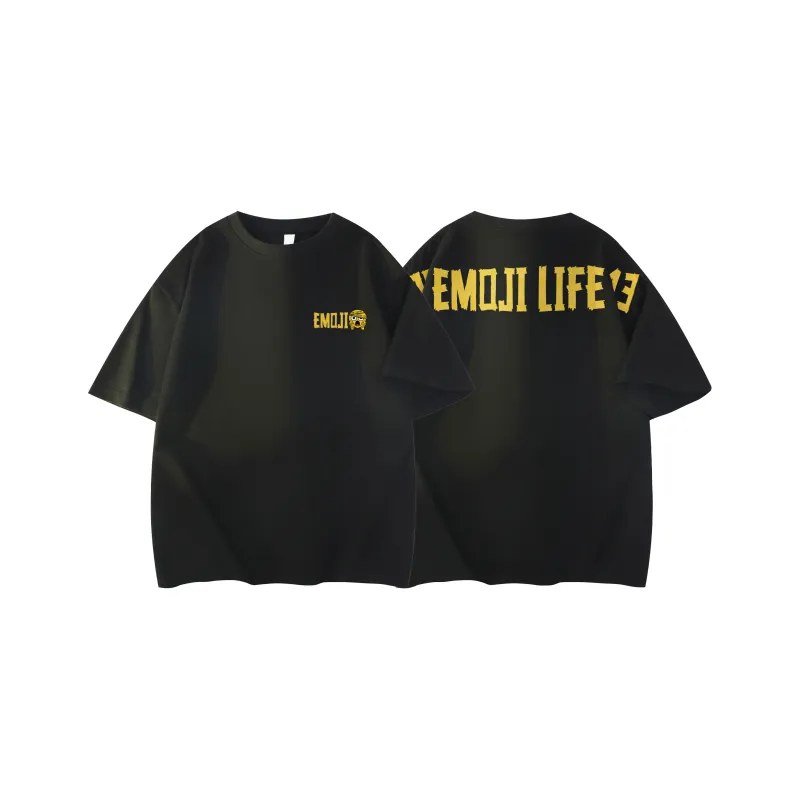 Emoji Short Sleeved T Shirts Unisex-0