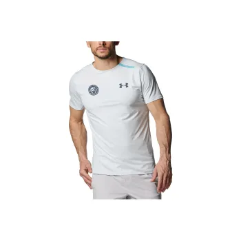 Under Armour UA Lion Mark Isochil T-Shirt Men's White
