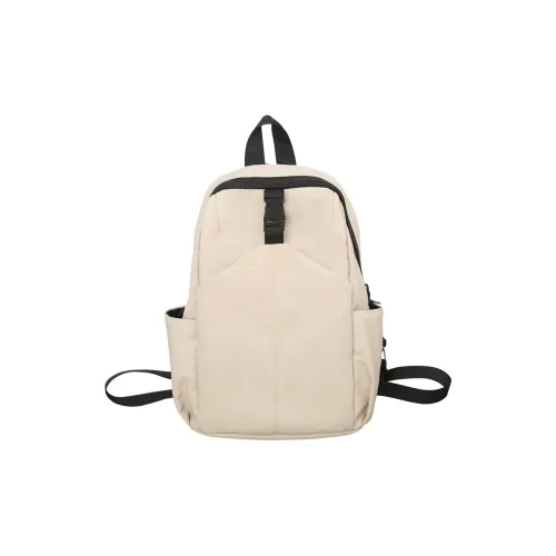 GOBLIN SHARKS 1759 Nylon Backpack Regular Unisex Ecru/Black/Green/Gray