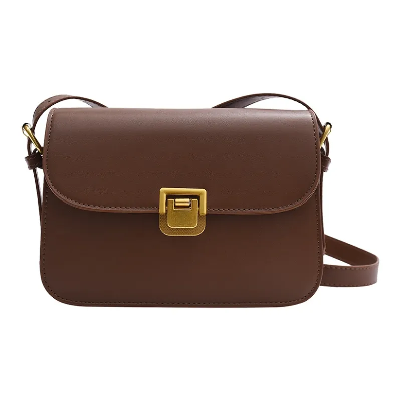 Yalu PU Crossbody Bag, Shoulder Bag Women's Ivory/Black/Khaki/Dark Brown/Coffee-21