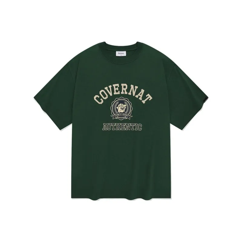 COVERNAT T Shirts Unisex Green-0