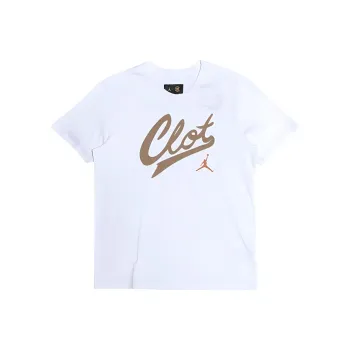 Jordan x CLOT T-Shirt Unisex White
