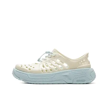 LiNing Pan Gu Trek Anti Slip Wear Resistant River Trekking Shoes Unisex Beige Blue