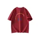 [Heavyweight 100% cotton]Burgundy (Upside Down Smile Chest Logo_Upside Down Smile Back Logo)