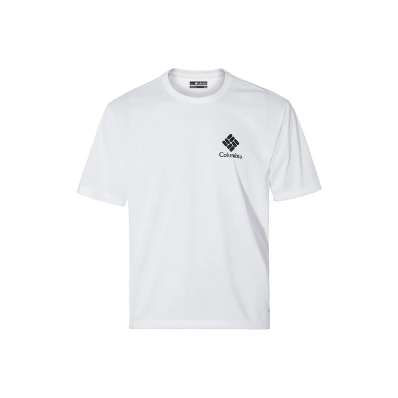 Columbia T Shirts Men 101 White-0