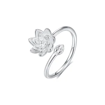 SHENGYALUO S999 Fine Silver Rings Women's