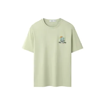 HLA T Shirts Men Khaki Green 51