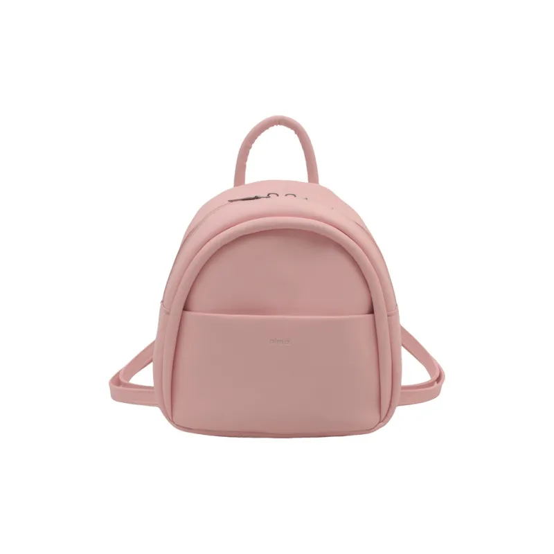 ROUNDOT PU Backpacks Backpack Women's White/Silver/Black/Pink/Yellow-21